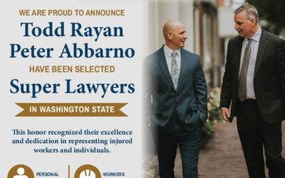 Local attorneys Todd Rayan and Peter Abbarno named to the Washington Super Lawyer List